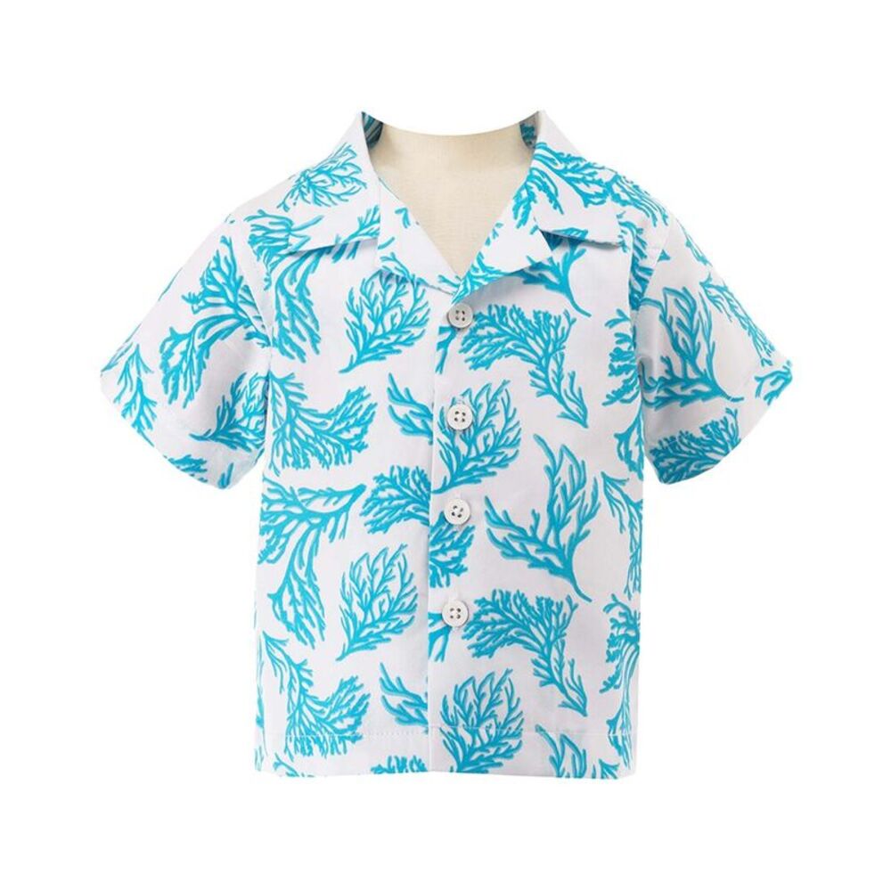 Rachel Riley Girls  Coral Shirt